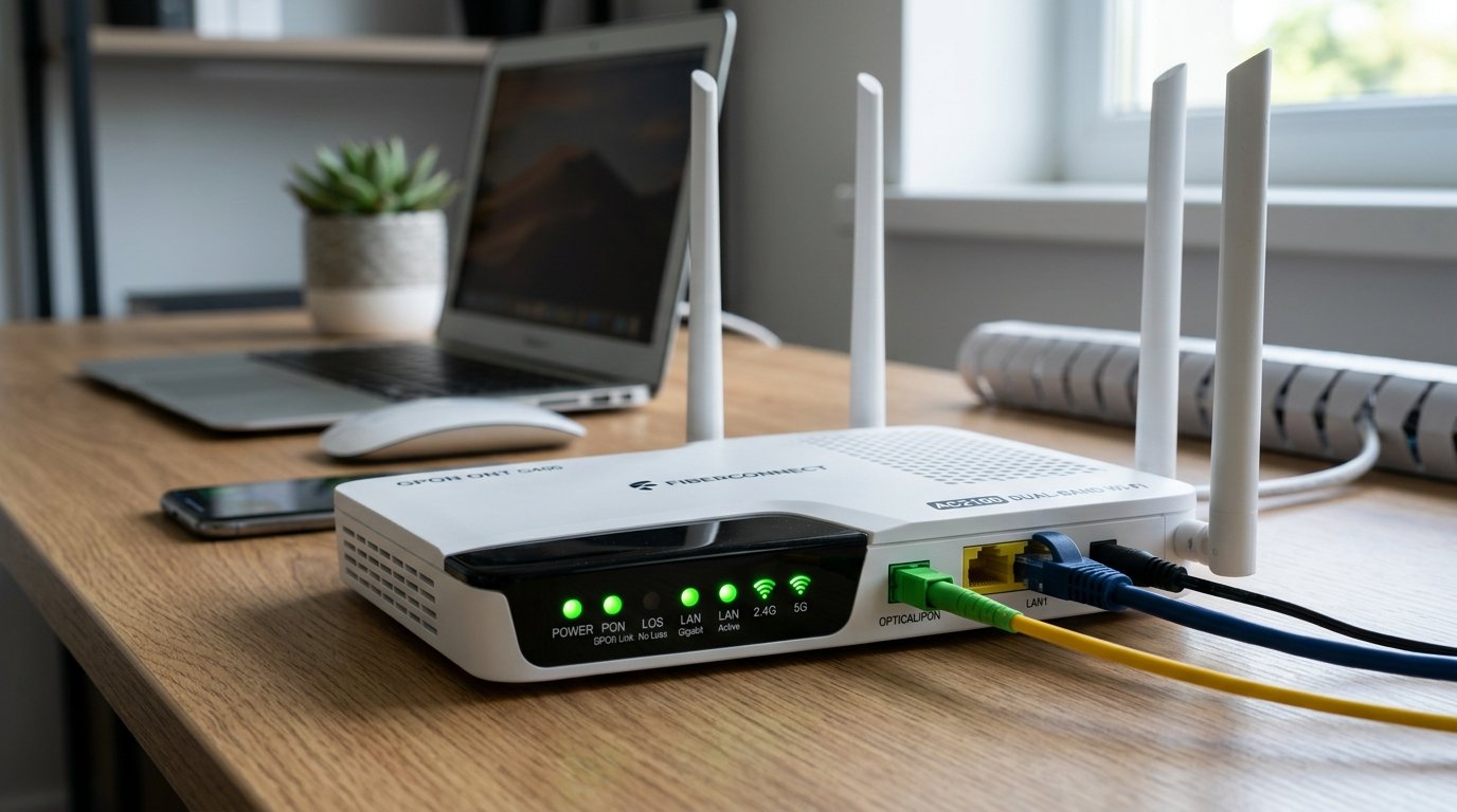 Dual Band ONT Wi-Fi Router Fiblink Communications